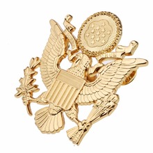WWII US ARMY OFFICER CAP EAGLE BADGE INSIGNIA 2024 - buy cheap
