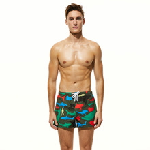 Shorts men summer lined beach shorts brand swimwear swimming trunks male liner surfing shorts surf mens boardshorts 2024 - buy cheap
