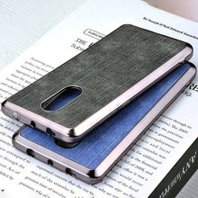 jeans fabric case for Xiaomi Redmi Note 4 4X soft Chromed TPU material & luxury skin covers coque fundas 2024 - buy cheap