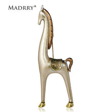 Madrry Casual Horse Brooch Animal Enamel Pins Men Children Coat Pullover Cardigans Decoration Ornaments Daily Accessories Gifts 2024 - buy cheap