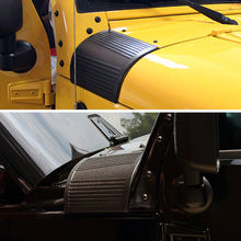 Protector de carrocería de ABS para Jeep Wrangler, cubierta de carrocería lateral izquierda y derecha, moldura de ajuste, estilismo de coche, 2 uds., 2007-2016 2024 - compra barato