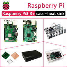 In Stock New Raspberry PI 3 Model B+/B Package Include Raspberry Pi 3 Model B/B PLUS & Case & Heat Sink 2024 - buy cheap