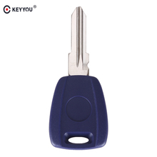 KEYYOU 15x Uncut Remote Car Transponder Key Shell Case For Fiat Stilo Punto Seicento Fob Car Key Case No Chip GT15R blade 2024 - buy cheap