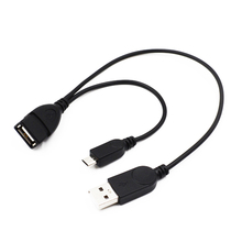 Micro USB 2.0 Host OTG Cable USB Male Female Micro Male for Phone Tablet PC External U Disk Reader GDeals 2024 - buy cheap