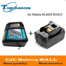 High Quality Brand NEW 3000mAh 18 VOLT Li-Ion Power Tool Battery for Makita 18V BL1830 Bl1815 194230-4 LXT400 + Charger 2024 - buy cheap
