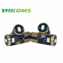 YHKOMS 194 W5W T10 LED car interior lighting dashboard led bulbs for cars LED singnal bulb 12v 24V T10 clearance light canbus 2024 - buy cheap