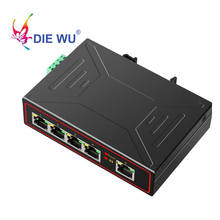 5 Ports Industrial Ethernet Switch 10/100/1000Mbps Gigabit Network Switch DIN Rail Type Network Lan adapter Signal Strengthen 2024 - buy cheap