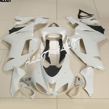 Fairing Body Set Kits For KAWASAKI Ninja ZX6R ZX-6R ZX600P 2007-2008 Unpainted White 1 Set 2024 - купить недорого