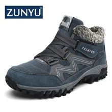 Samsung-botas masculinas de inverno, com pelúcia, quente, neve, casual, trabalho, calçados masculinos, tamanhos 39-46 2024 - compre barato