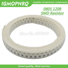 300 шт. 0805 SMD резистор 120 Ом чиповый резистор 1/8 Вт 120R Ом 0805-120R 2024 - купить недорого