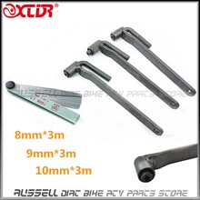 Motorcycle Engine Valve Screw Adjusting Spanner Tool 8mm 9mm 10mm and 1x Feeler gauge 2024 - buy cheap