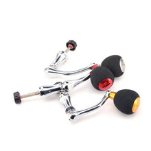 Aluminum Alloy Fishing Reel Handle Knob Fishing Tackle Accessories Spinning Reel Foldable Rocker Be applicable 99% Reel 2024 - buy cheap