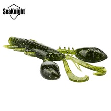 SeaKnight Soft Lure SL019 10g 10cm 4inch 6PCS Soft Fishing Lure Shrimp Artificial Bait Lifelike Wobbler Shrimp Carp Fishing 2024 - buy cheap