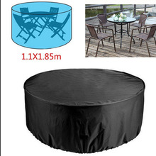 2 Sizes Round Cover Waterproof Outdoor Patio Garden Furniture Covers Rain Snow Chair covers for Sofa Table Chair Dust Proof Cove 2024 - buy cheap