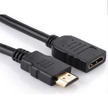 HDMI Extensão Chumbo Cable Macho para Fêmea Definição Multimídia de Alta Velocidade PARA HDTV DVD PS3 1080 P cabo LCD 2024 - compre barato