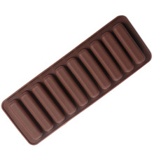 10-Hole Round Cylinder Finger Shaped Cookies Mold DIY Chocolate Silicone Molds Bakeware N1497 2024 - buy cheap