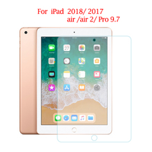 9H Tempered Glass For New iPad 2018 2017 A1822 A1823 Screen Protector Hard Cover Film For iPad air 2 Pro 9.7 inch A1566 A1567 2024 - buy cheap