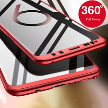 Чехол для телефона на 360 градусов для Samsung Galaxy Note 9 8 5 S6 S7 edge S8 S9 Plus J4 J6 A6 A7 A8 A9 2018, ударопрочный чехол 2024 - купить недорого