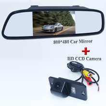 Promotion For  BMW 3/5 SERIES car parking rearview camera + 4.3inch car monitor mirror TFT LCD Free Shipping 2024 - buy cheap