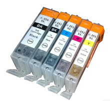 Free shipping for Canon Pixma MG6310/MG5410/ IP 7210/MX721 inkjet printer ink cartridge is for canon PGI150 CLI151 2024 - buy cheap
