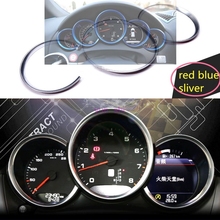 3 colors Car Dash Board Dashboard Decoration Ring Sticker Car-styling For Porsche Macan 911 Cayenne Panamera Boxster Accessories 2024 - buy cheap