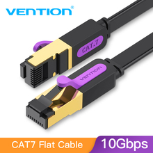 Vention Ethernet Cable RJ 45 Cat7 Lan Cable STP Network Cable 1M 2M 3m 5m 8m 10m 15M Patch Cord Cable for PC Router Laptop Cat 7 2024 - buy cheap