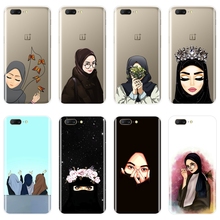 Back Cover For OnePlus 3 3T 5 5T 6 6T Islamic Arabic Muslim Hijab Gril Soft Silicone Case For One Plus 3 3T 5 5T 6 6T Phone Case 2024 - buy cheap