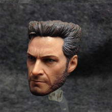 Personalizado 1/6 escala wolverine tablete de ré o modelo de cabeça futuro para boneco de brinquedo de 12 pol. phicen brinquedo quente 2024 - compre barato