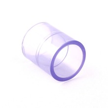 Inner Dia. 32mm (1.25 Inch) Hi-quality Transparent PVC Coupling Water Pipe Straight Repair Connectors Pipe Extend Fittings 2024 - buy cheap