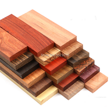 16 tipos de espacios en blanco de madera para cuchillo DIY, material de artesanía de madera, 120x40x10mm 2024 - compra barato