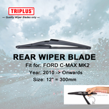 Rear Wiper Blade for FORD C-MAX (2010-Onwards) 1pc 12" 300mm,Car Rear Windscreen Wipers,for Back Window Windshield Blades 2024 - buy cheap