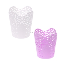 Hollow Flower Brush Storage Pen Pencil Pot Holder Container Desk Organizer Gift 2024 - buy cheap