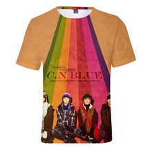 Camiseta con estampado 3D de CNBLUE Yong Hwa Stay, camiseta de apoyo para fanáticos del Kpop, camisetas de manga corta, ropa de marca 2024 - compra barato