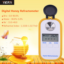 Refractómetro de miel DR301 con pantalla Digital, medidor de contenido de azúcar, refractómetro medidor de concentración de miel 2024 - compra barato