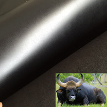 Tecido de couro de vaca legítimo preto, tecido de pele de vaca real couro de vaca material de costura diy, para jaqueta e bolsa 2024 - compre barato