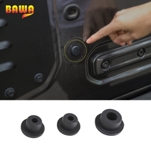BAWA Styling Mouldings for Jeep Wrangler JL 2018 Tailgate Rubber Plug Accessories for Jeep Wrangler jl 2024 - buy cheap