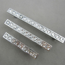 Perillas de manija de cristal para puerta de armario, nuevas, 96mm, longitud: 134mm 2024 - compra barato