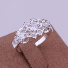Женское и мужское кольцо с фианитом SMTR146, кольцо с серебряным покрытием, ювелирное изделие из серебра 925 пробы, высокое качество, бесплатная доставка 2024 - купить недорого