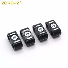 ZORBYZ Brake Throttle Cable Clips Clamps For Harley Sportster 883 1200 Dyna Softail Fat Street Bob 1984-2017 2024 - buy cheap