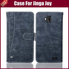 Venda quente! Jinga Alegria Caso de Alta Qualidade Leather flip Phone Case Capa Protetora Para Jinga Alegria Caso Com Slots de Cartão 2024 - compre barato