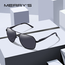 MERRY'S Men Fashion Sunglasses Rectangle Polarized Sun glasses For Men Driving Male Eyewear UV400 Protection S8215 2024 - buy cheap