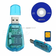 USB Cellphone SIM Card Standard Reader Copy Cloner Writer SMS Backup Whosale&Dropship 2024 - buy cheap