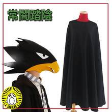 Disfraz de dibujos animados de My Hero Cos, Tokoyami, Fumikage, traje de fiesta de Halloween, capa única Unisex 2024 - compra barato