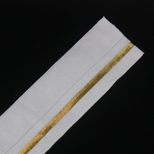 Cinta elástica de oro blanco de 41mm, cinta de ajuste, cinta de costura, cinta de costura, banda para tela 20yd/T1257 2024 - compra barato