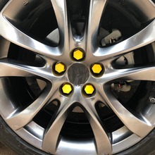 20pcs Car Wheel Hub Nuts Bolts Screw Cover case for Maserati GranTurismo Ghibli Levante Quattroporte GranCabrio Alfieri 2024 - buy cheap