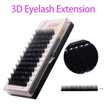 NEWCOME Eyelash Extension All Sizes Natural Long Korea Silk Handmade Eye Lashes 3D Individual Volume Lash Makeup Grafting Cilios 2024 - buy cheap
