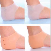 Protetor de silicone hidratante para os pés, 2 estilos de meias de gel massageador para pés rachados, 2 cores jk17 2024 - compre barato