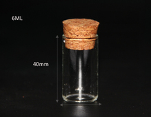 20pcs 22*40mm 6ml Small Test Tube lanugo Storage Bottles with Cork Stopper Bottle Jars Vials DIY Craft Sand Liquid Food Bottles 2024 - buy cheap