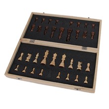 Magnetic Wooden Chess Set Folding Board Game Chess Puzzle Educational playing Game Gift Home Entertainment 2024 - buy cheap