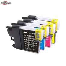 CISSPLAZA 4pcs LC39 LC985 LC60 LC975 compatible ink cartridges for Brother MFC J220 J265W J410 J415W 2024 - buy cheap